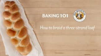 How To Braid A Three Strand Loaf