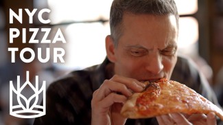 Paulie Gee's Iconic New York Pizza Video YouTube Play Button