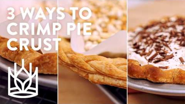 Click to open a video entitled How to Crimp Pie Crust Like A Pro